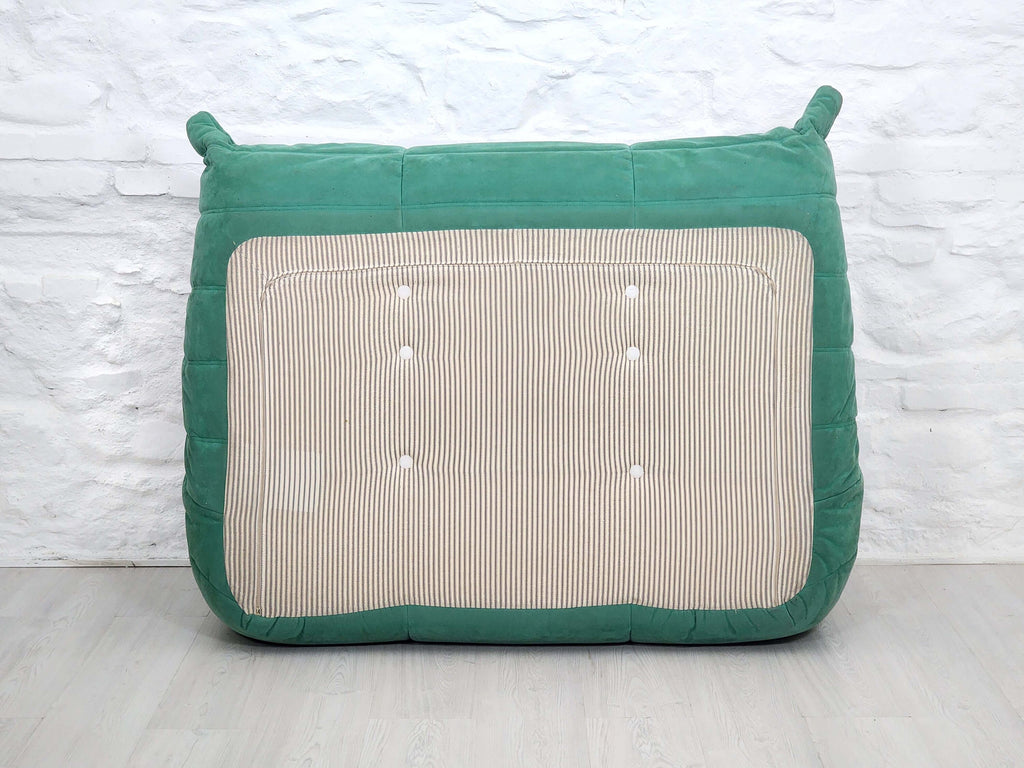 Togo Loveseat and Corner in Alcantara by Michel Ducaroy for Ligne Roset | French Space Age | 1970s