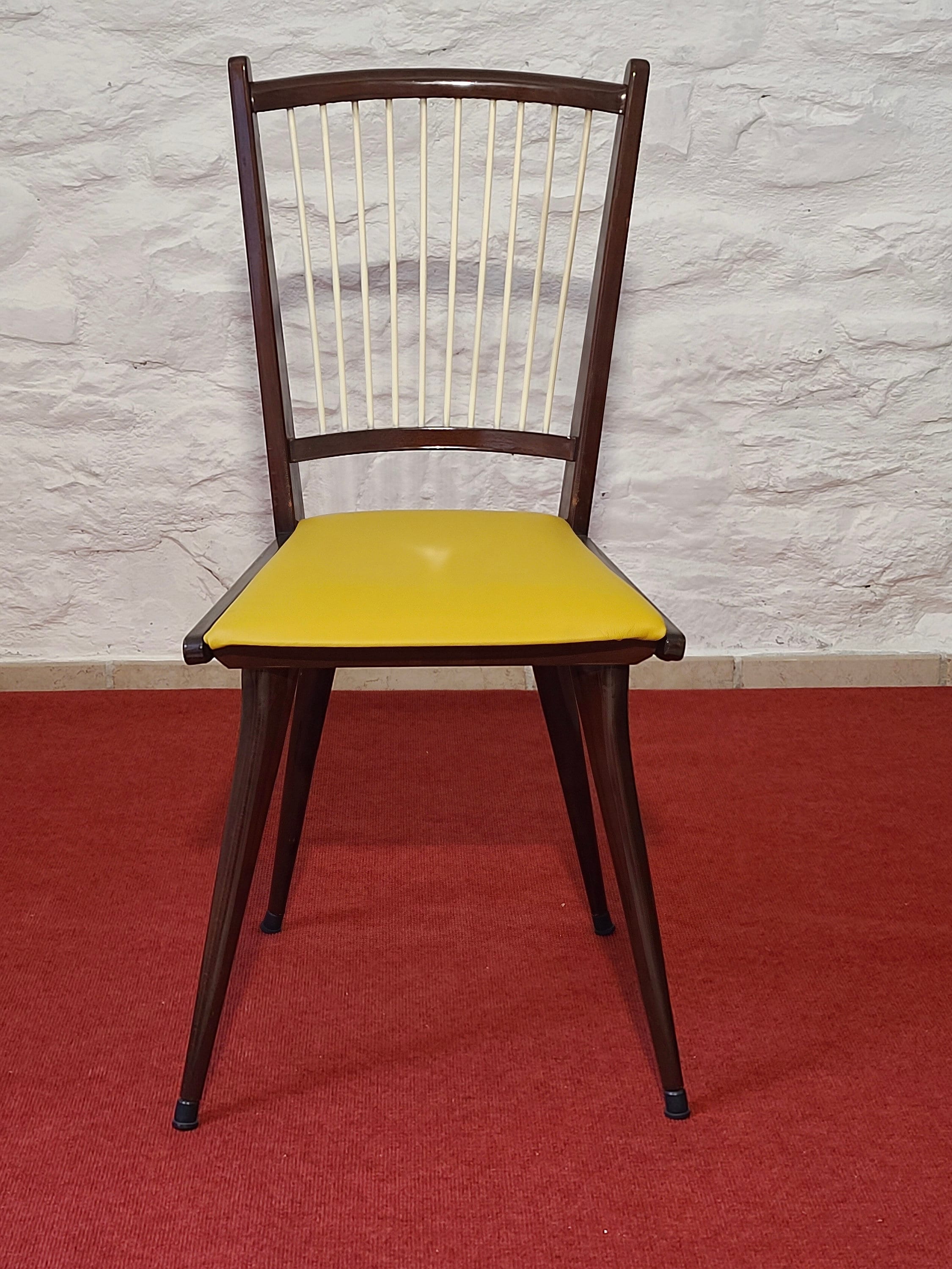 Vintage Italian Dining Chair | Midcentury Modern | Atomic Space Age | 1950s