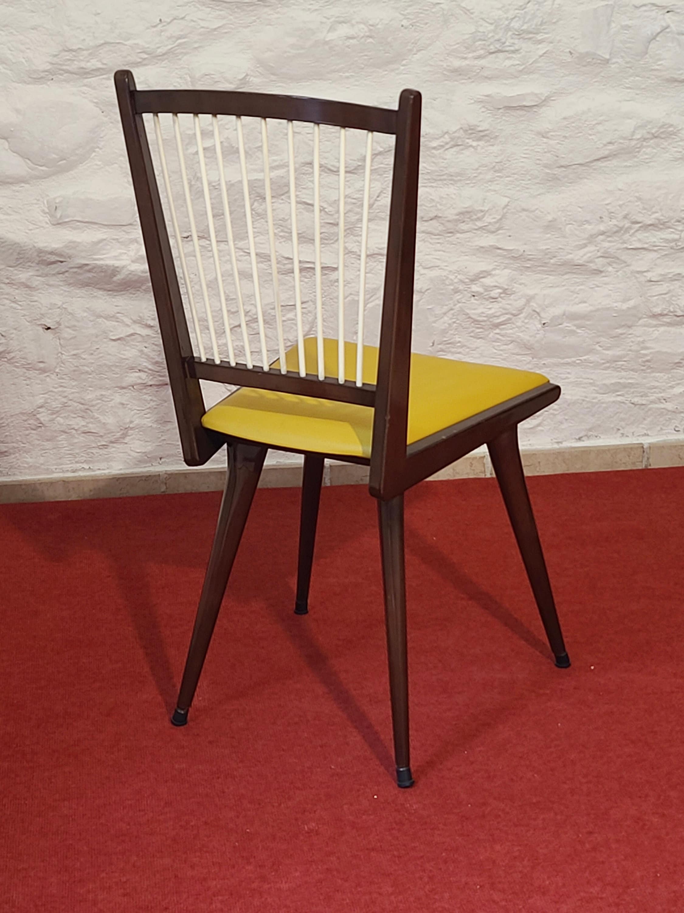 Vintage Italian Dining Chair | Midcentury Modern | Atomic Space Age | 1950s