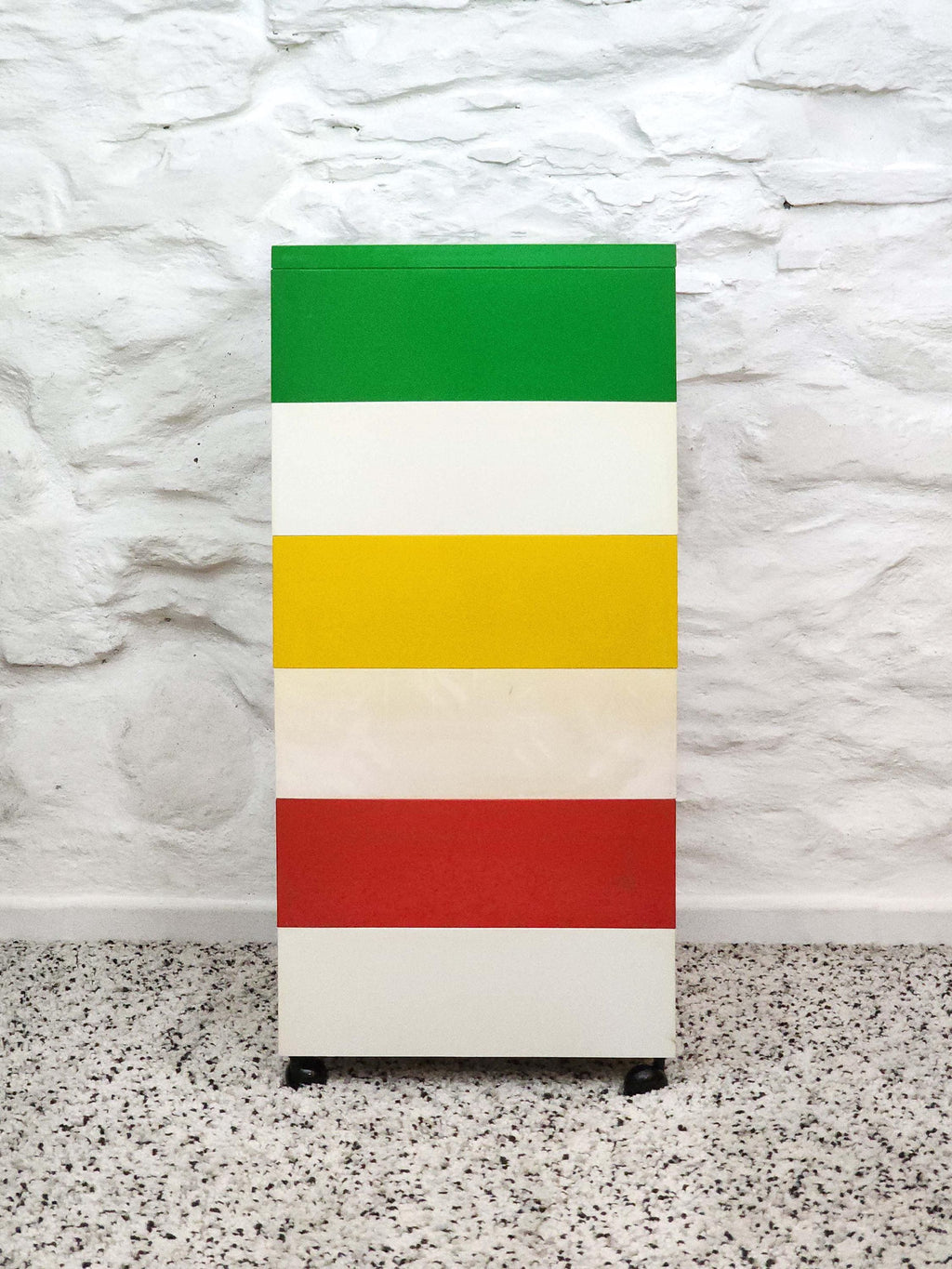 Plastic Stacking Drawers in Multicolor by Simon Fussell for Kartell | Italian Space Age | 1970s