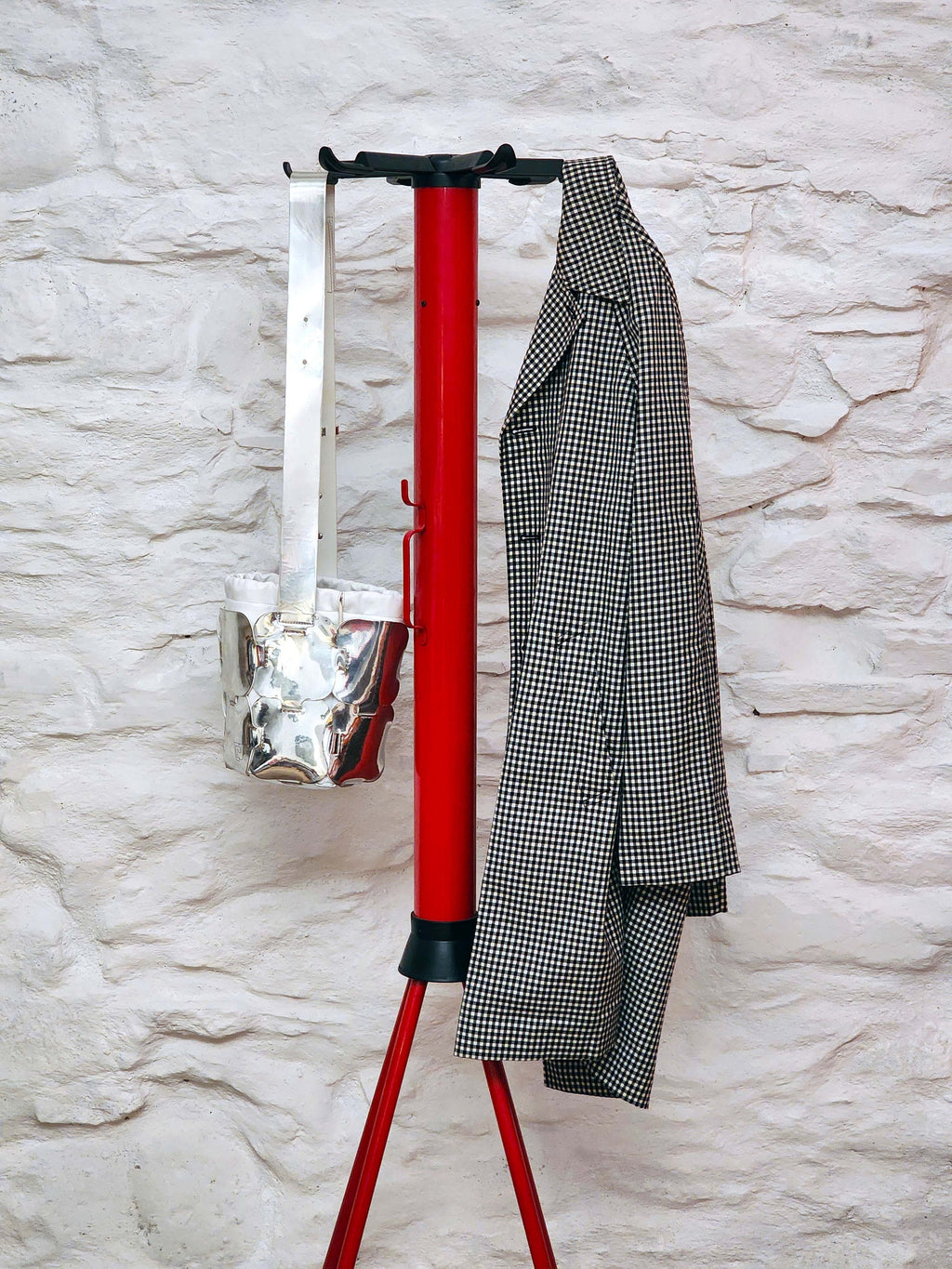 Vintage Coat Stand in Red by Magis | Italian Postmodern | 1980s