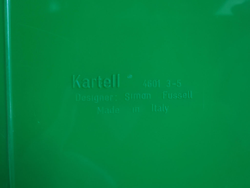 Plastic Stacking Drawers in Multicolor by Simon Fussell for Kartell | Italian Space Age | 1970s