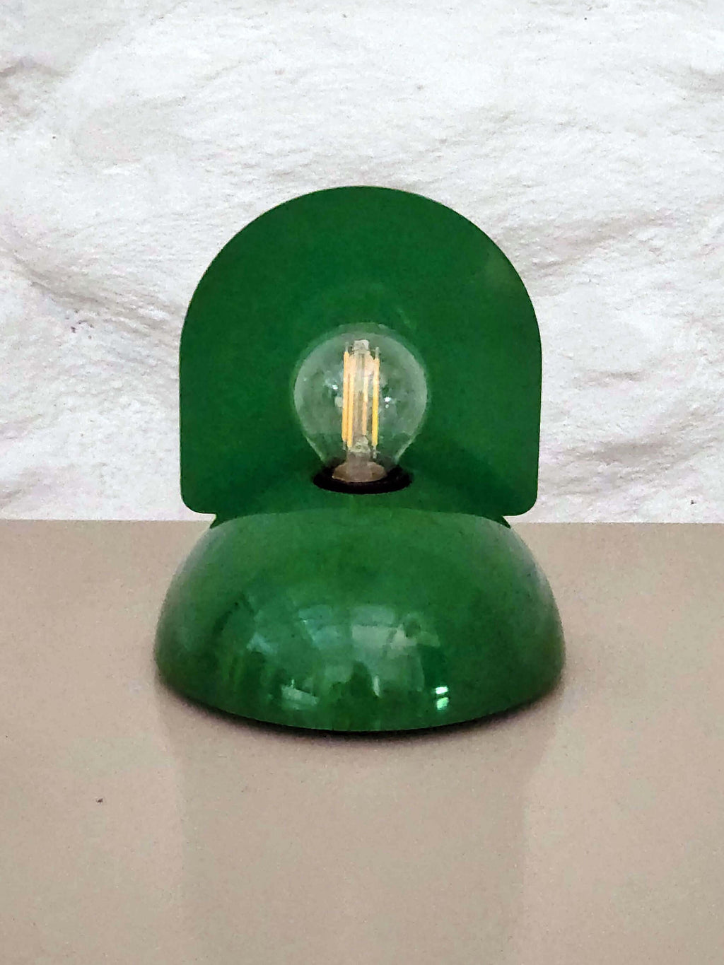 Buco Sconce Wall Light Ceiling Lamp by Claudio Dini for Artemide | Italian Space Age | 1970s