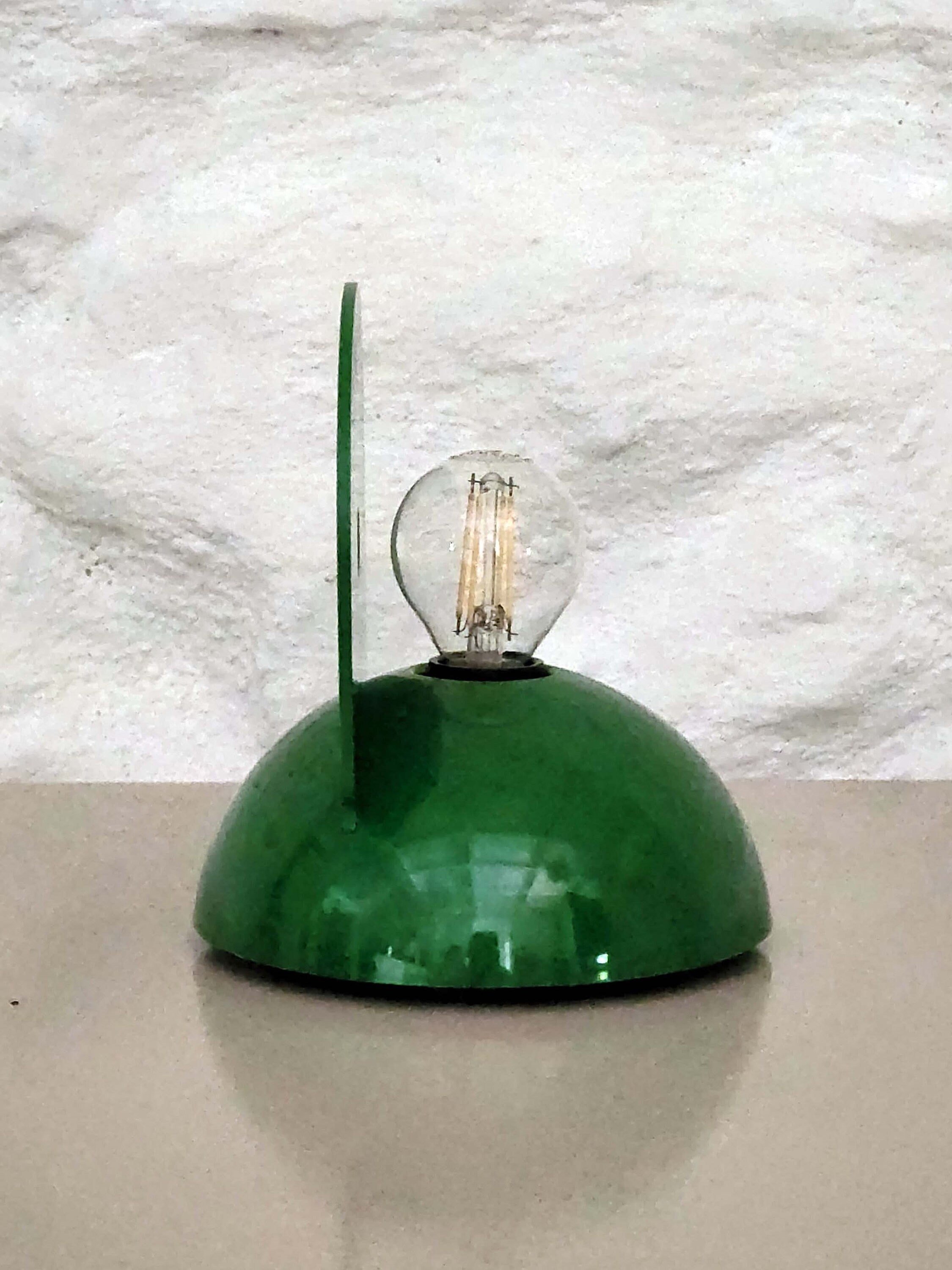 Buco Sconce Wall Light Ceiling Lamp by Claudio Dini for Artemide | Italian Space Age | 1970s