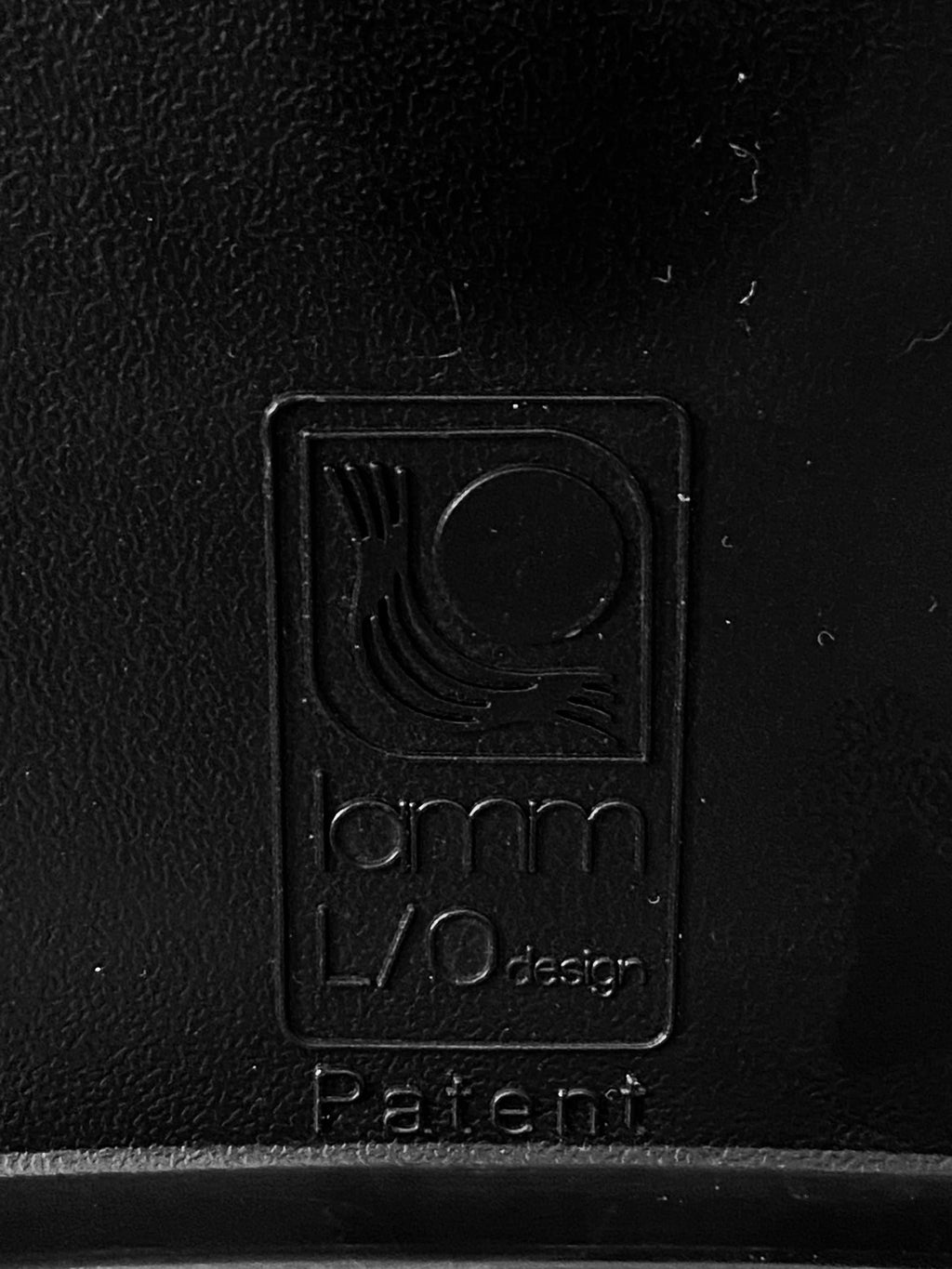 Clark CK3 Folding Chair in Black and White by Lucci & Orlandini for Lamm | Italian Postmodern Design | 1980s