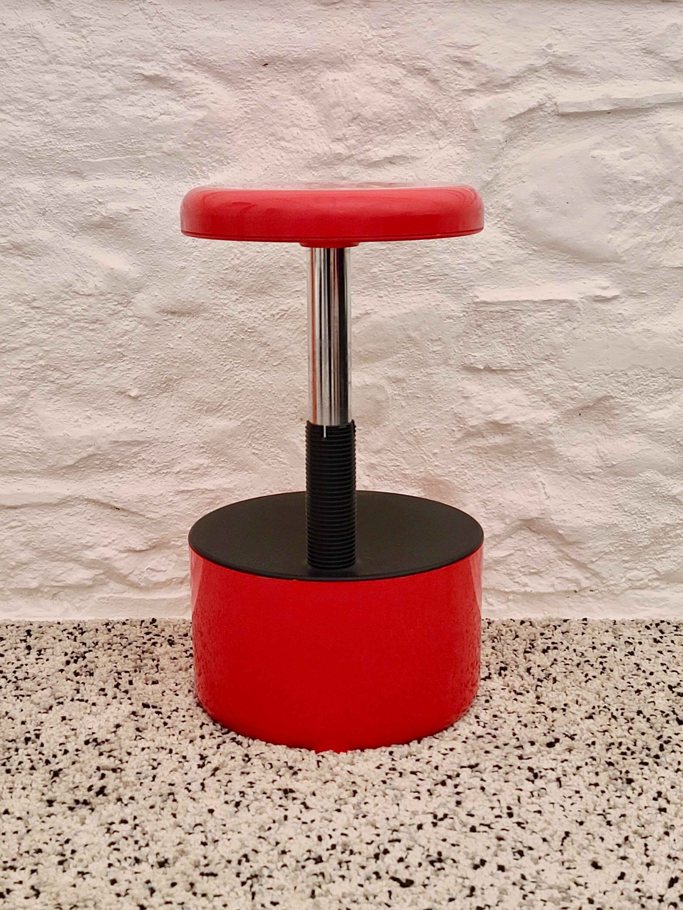 Golf Stool by  Lucci and Orlandini for Velca | Italian Space Age | 1960s