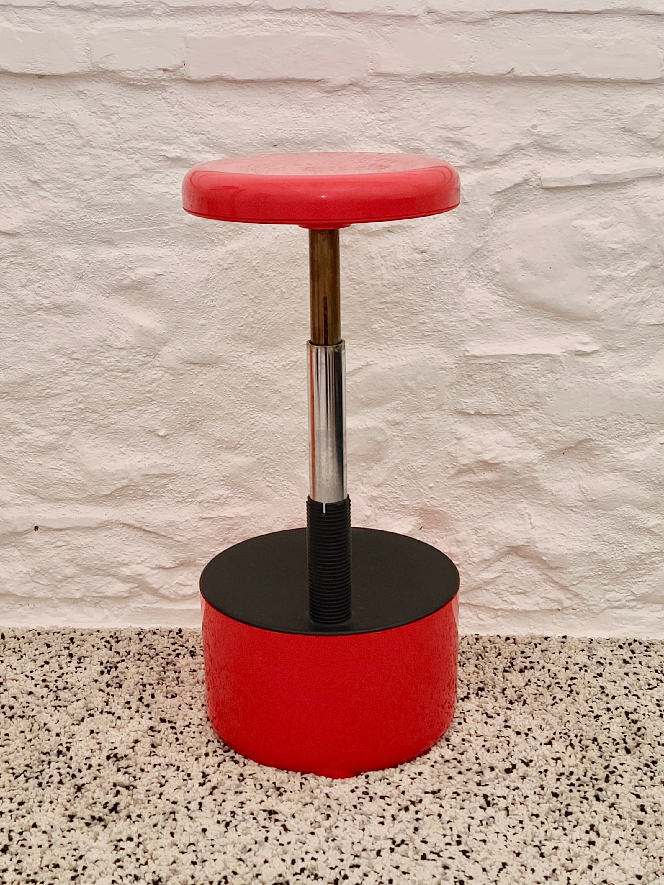 Golf Stool by  Lucci and Orlandini for Velca | Italian Space Age | 1960s
