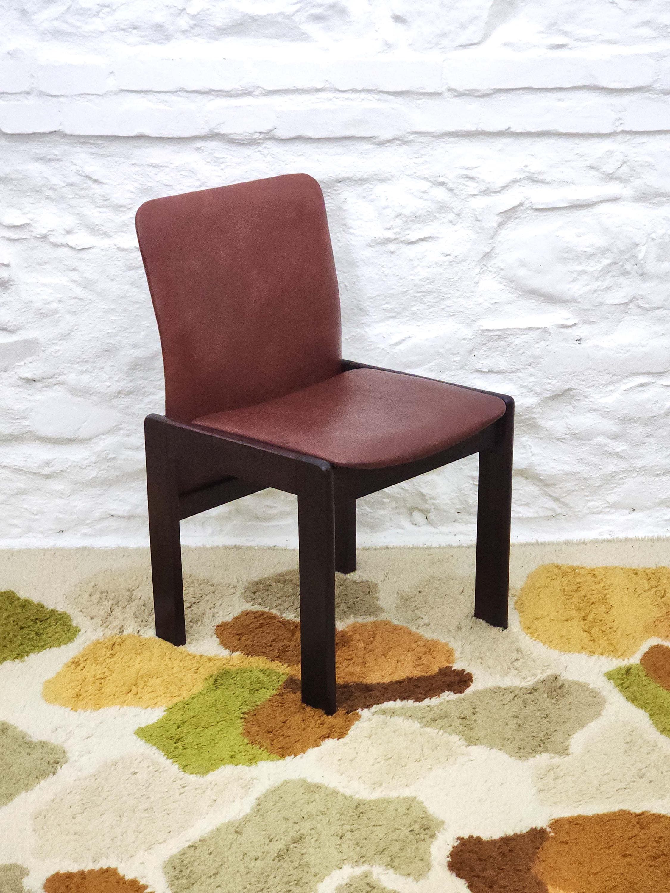 Dining Chair in style of Tobia Scarpa | Italian Midcentury Modern | 1960s