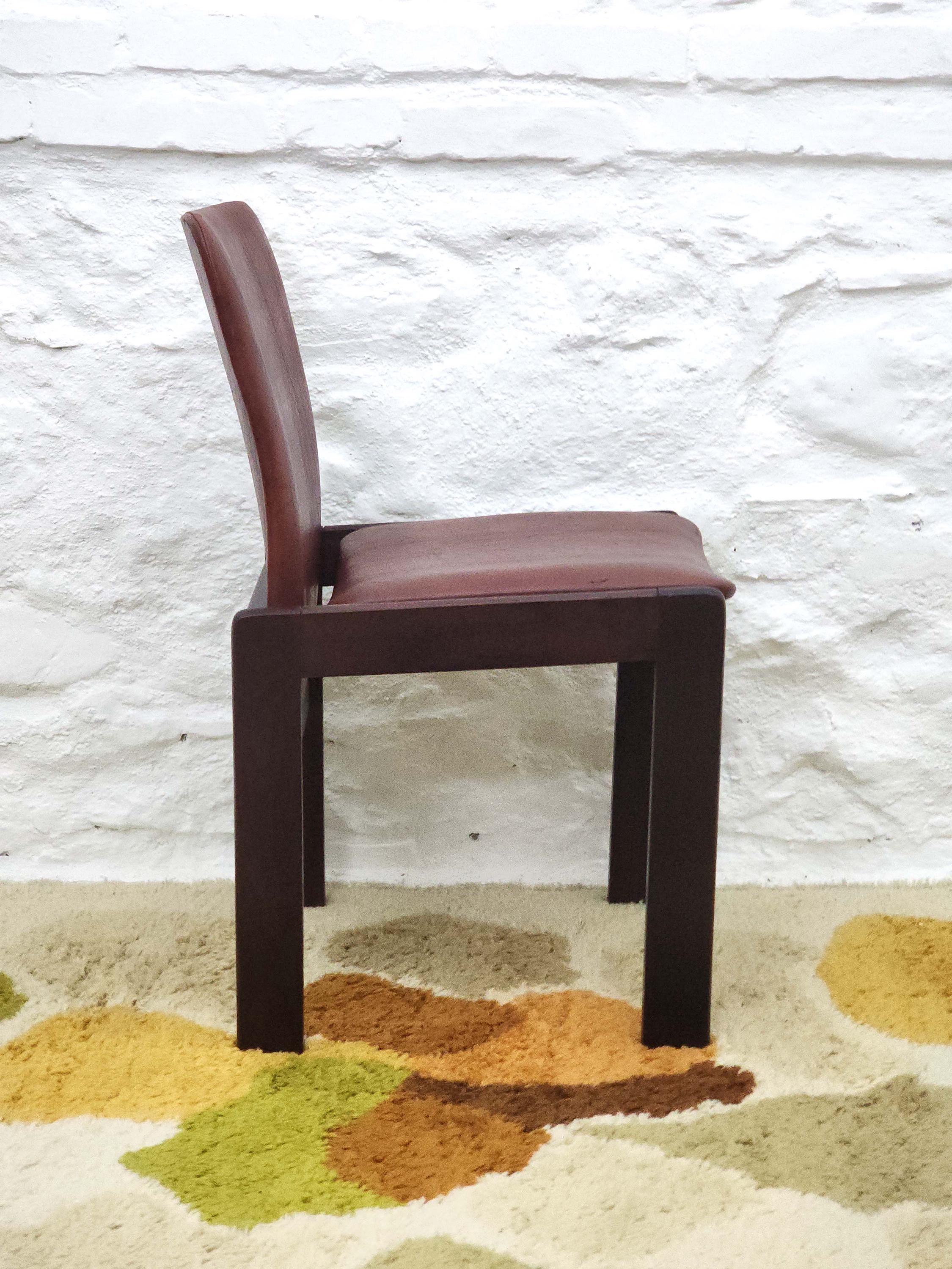 Dining Chair in style of Tobia Scarpa | Italian Midcentury Modern | 1960s