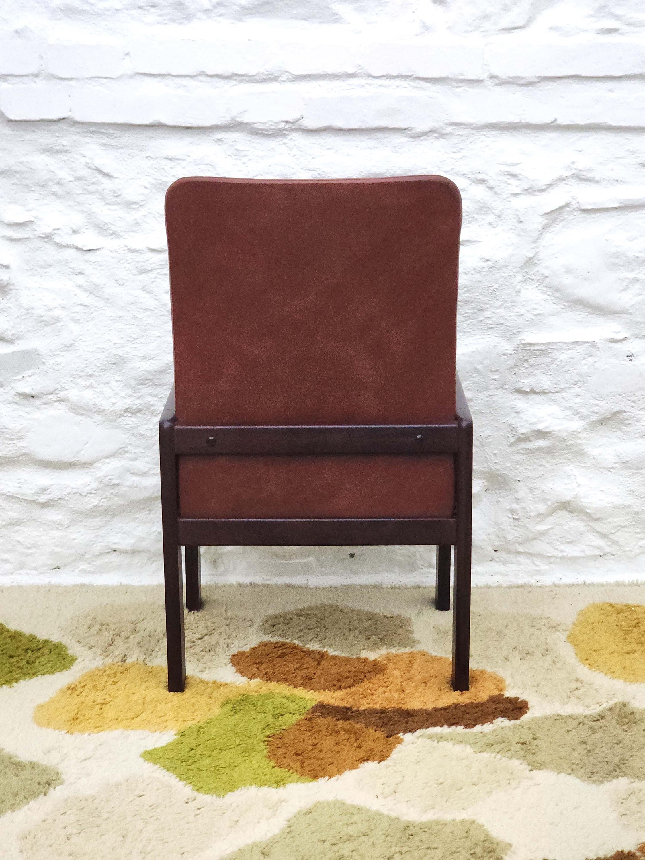 Dining Chair in style of Tobia Scarpa | Italian Midcentury Modern | 1960s