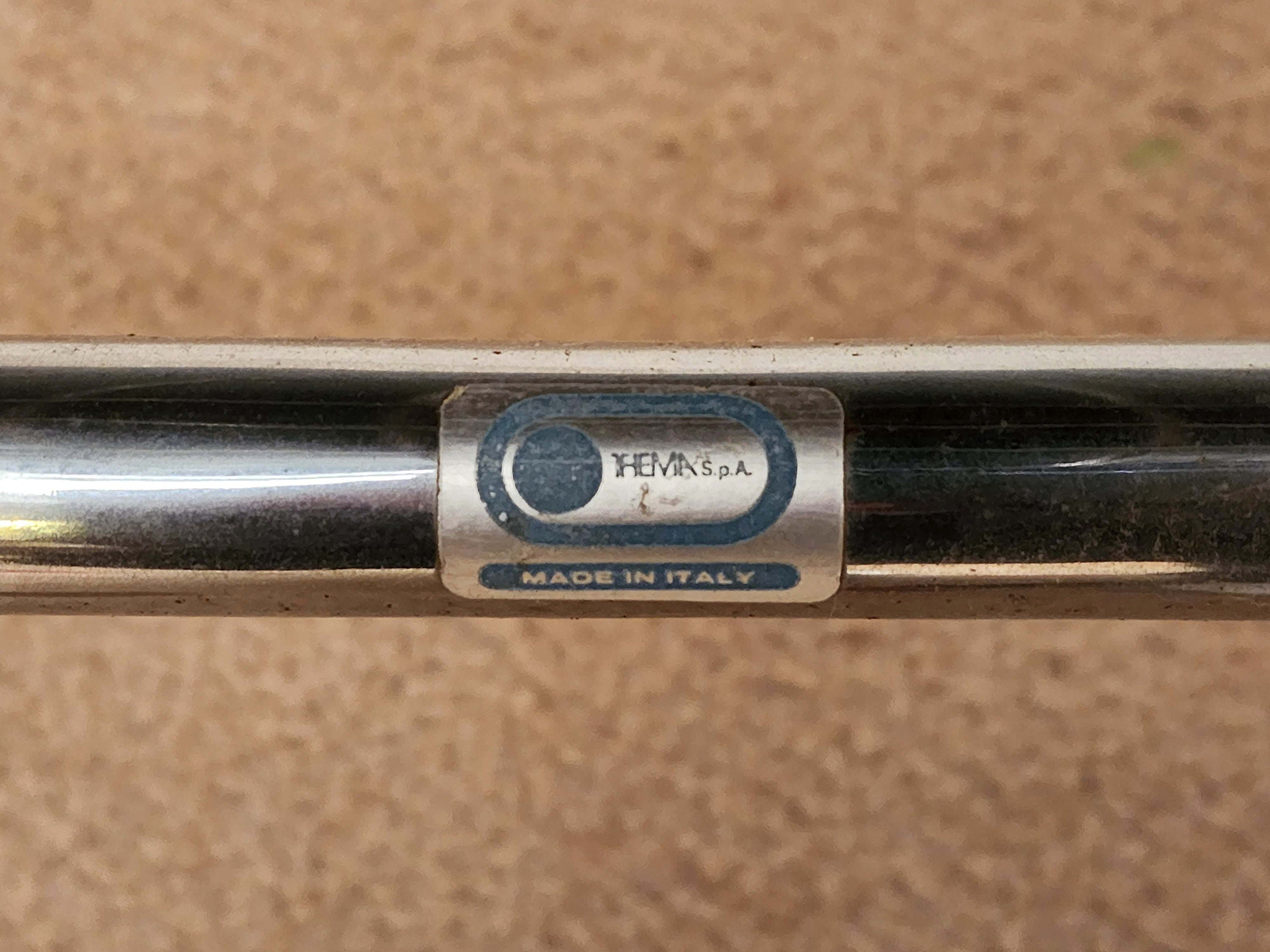 Flynn Chrome and Black Leather Dining Chairs by Gaetano Rinaldi for Thema | Italian Space Age | 1970s