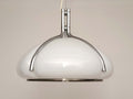Quadrifoglio Pendant Lamp in White by Gae Aulenti for Guzzini | Italian Space Age | 1970s