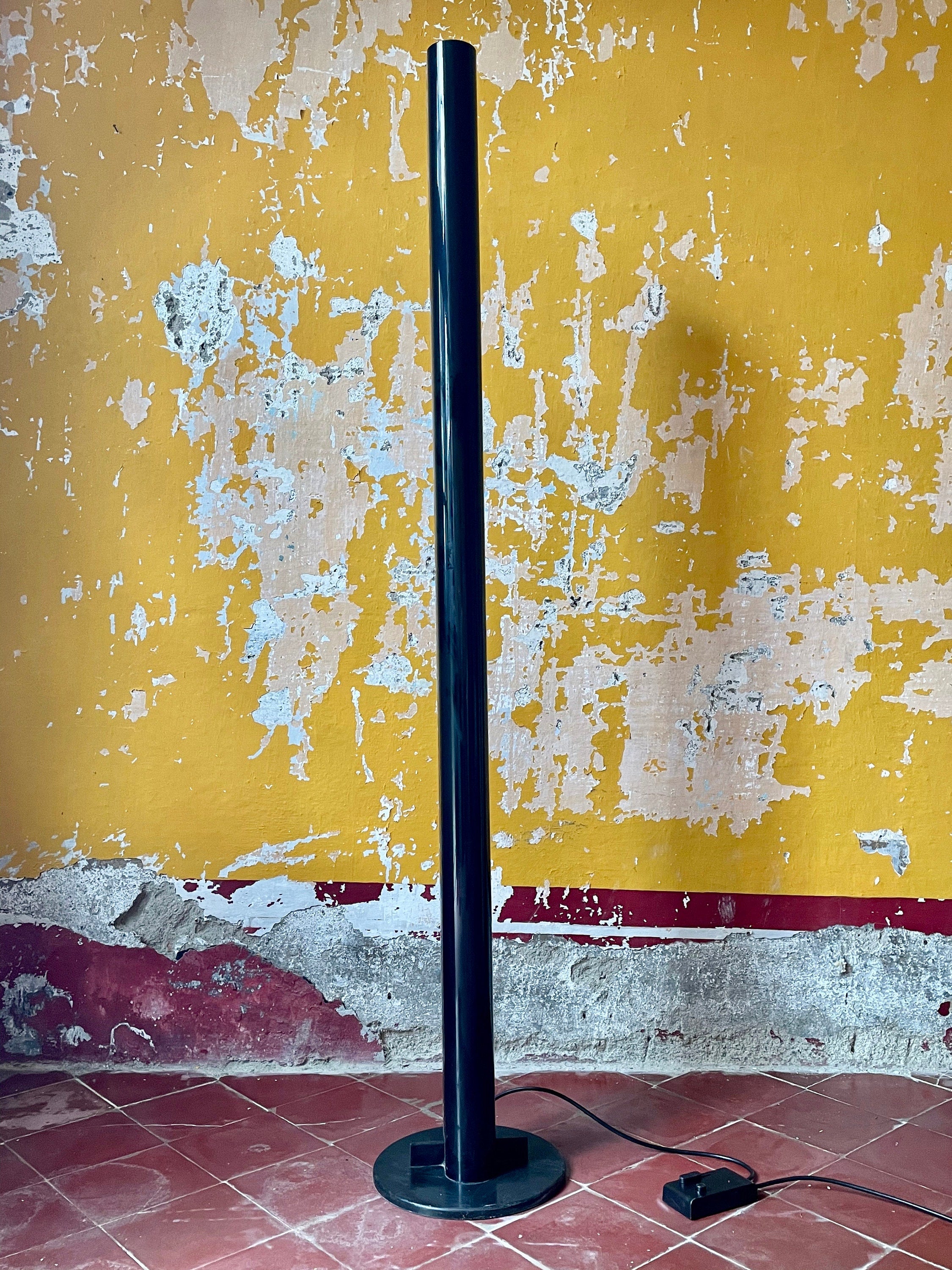 Megaron Torchiere Floor Lamp by G. Frattini for Artemide | Italian Postmodern | 1980s