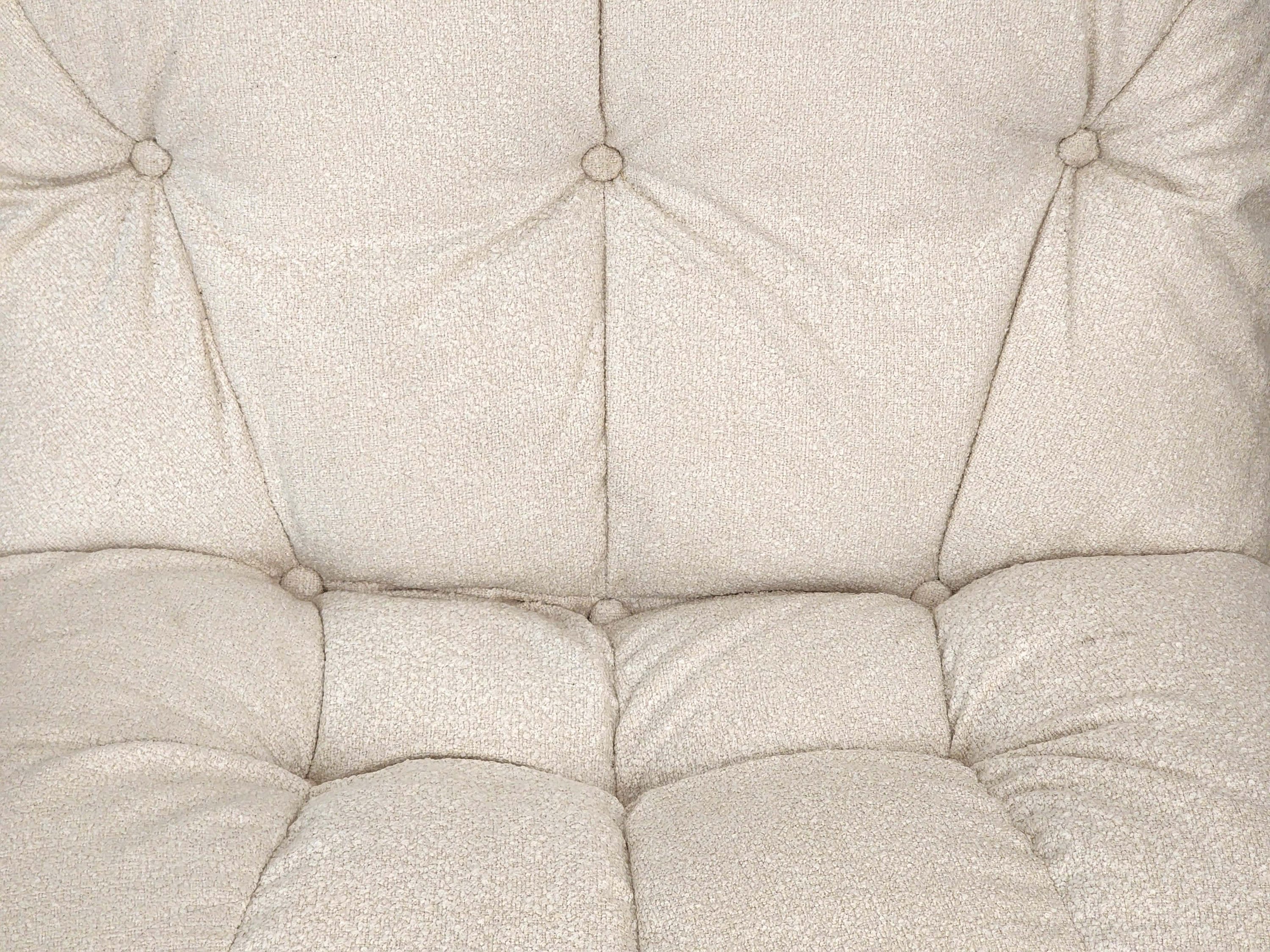 Nuvolone Lounge Chair in Boucle by Rino Maturi for Mimo Leone | Italian Space Age | 1970s