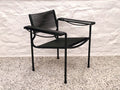 Black Spaghetti 109 Armchair Chair by Giandomenico Belotti for Alias | Postmodern | Vintage Italian Design | 1980s